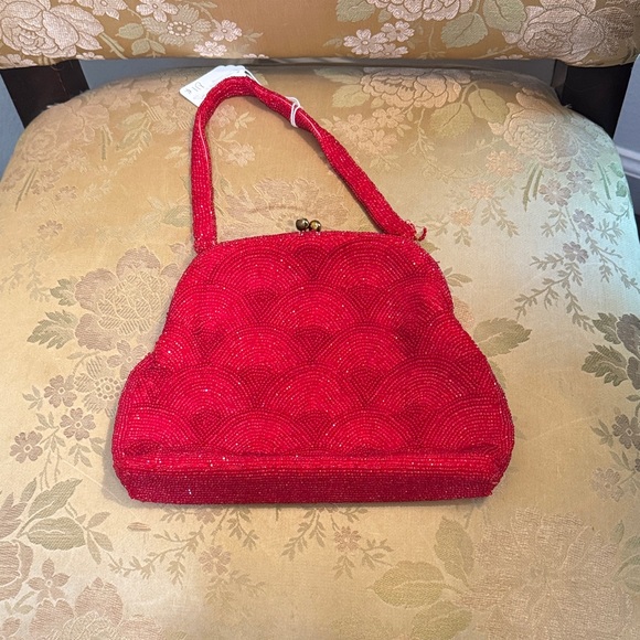 Walborg Red Beaded